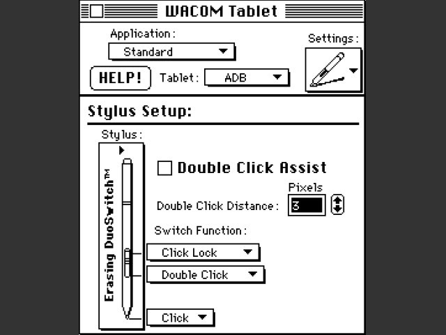 Wacom UD-0608A Tablet Driver 2.5.0 (1995)