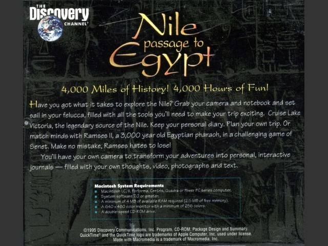 Nile: Passage to Egypt (1995)