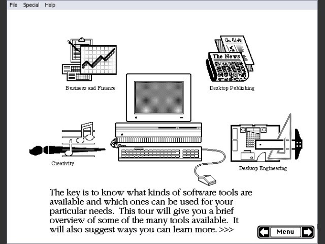 Apple Tour of Macintosh II Applications (1988)