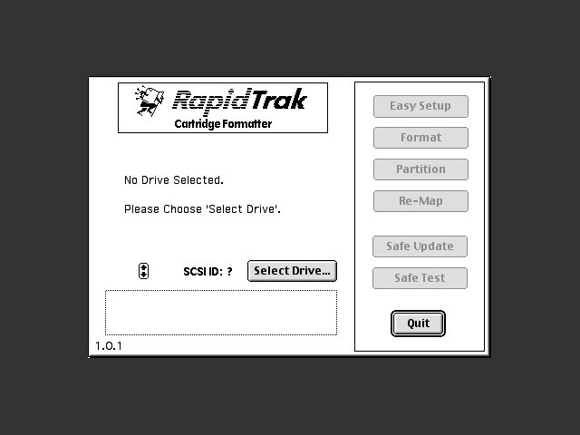 RapidTrak Cartridge Formatter (1992)