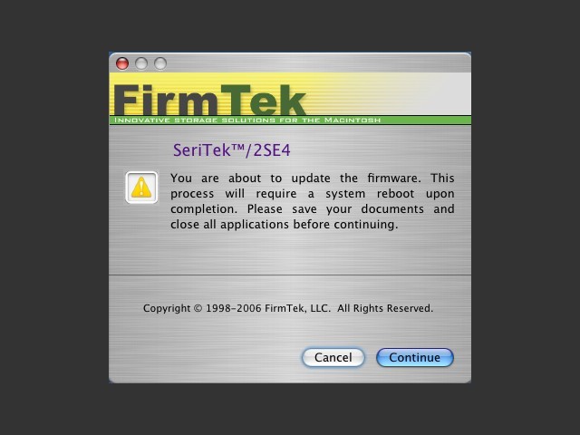 FirmTek SeriTek Card Drivers (2007)