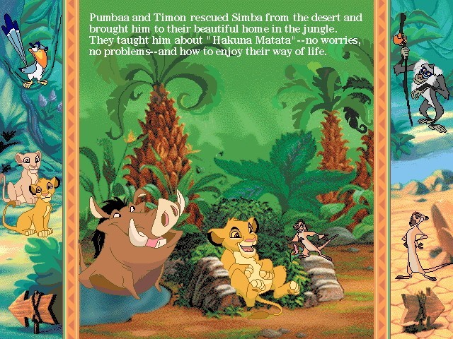 The Lion King Animated Storybook (1995)