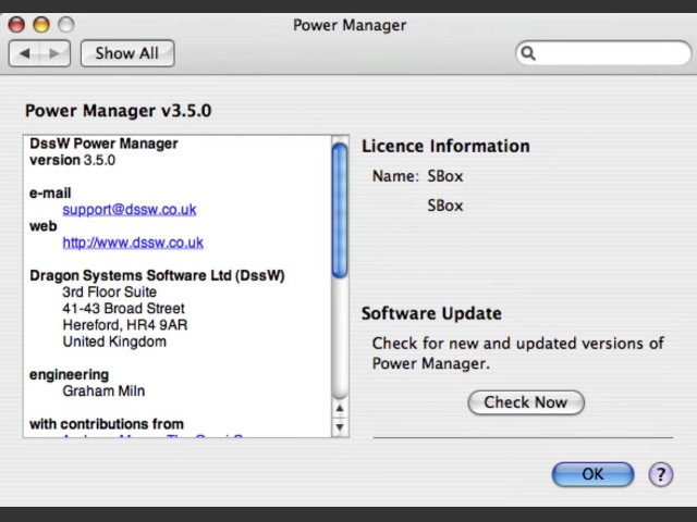 Power Manager 3 (DssW) (2005)