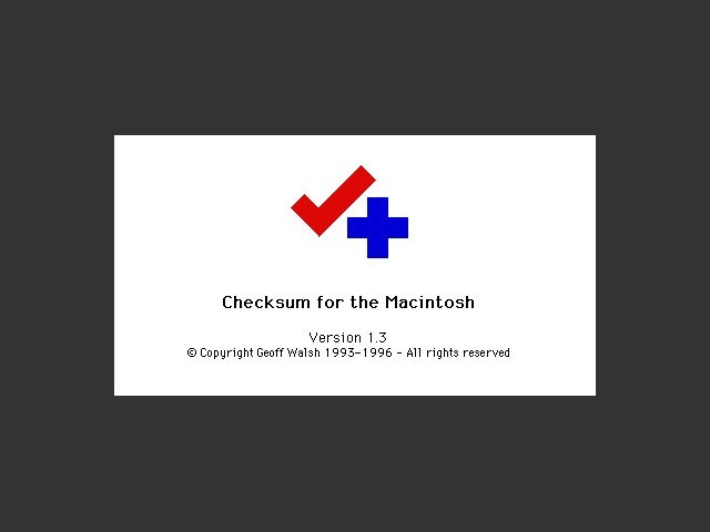 Checksum 1.3 (1996)