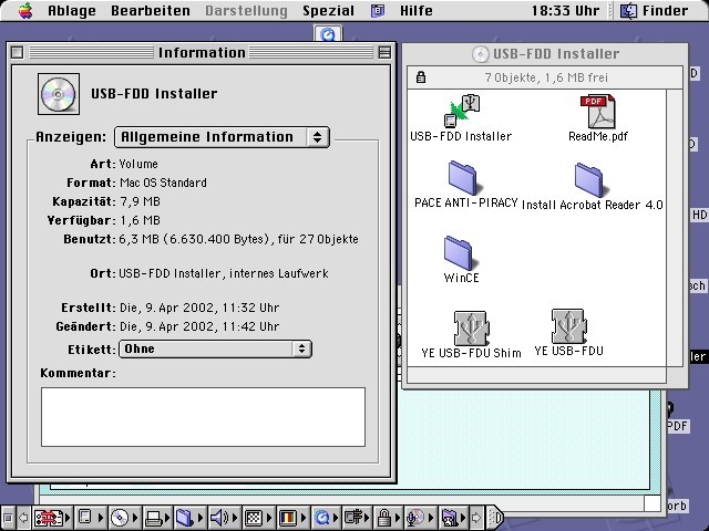 LaCie USB Floppy Disk Drive Drivers CD-ROM (2002)