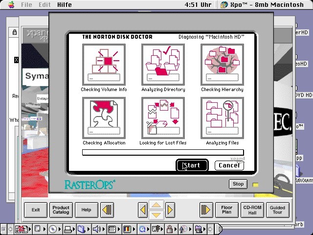 Xpand Expo exploring the Norton Disk Doctor 