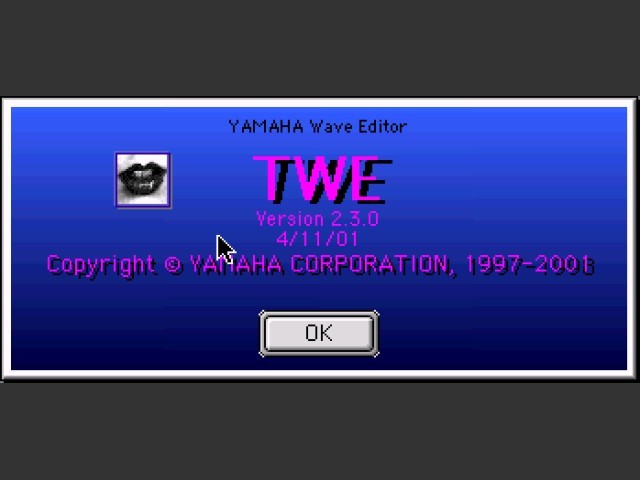 Yamaha Wave Editor TWE (2001)