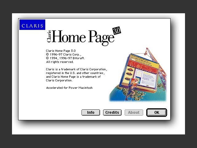 Claris Home Page 3.0 (1997)