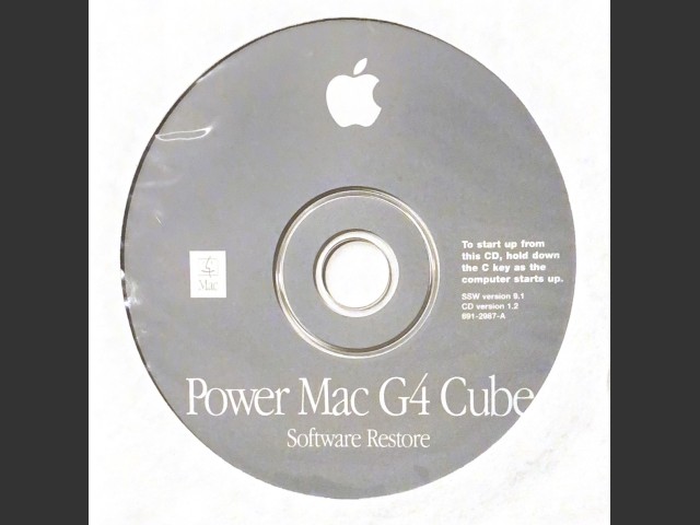 Mac OS 9.1 (G4 Cube) (CD) (2001)