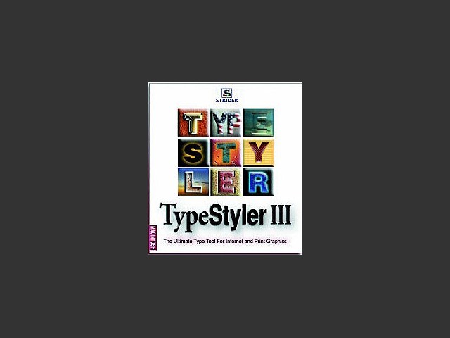 TypeStyler 3 and 3.7.2 (1999)