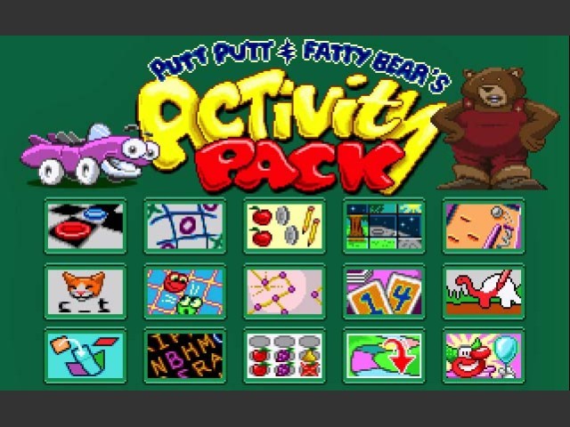 Putt-Putt and Fatty Bear's Activity Pack (1994)
