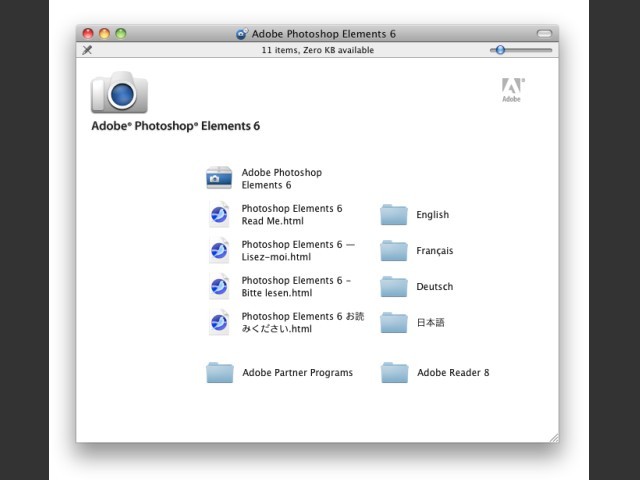Adobe Photoshop Elements 6.0 (2008)