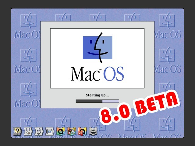 Mac OS 8.0 Beta (7.7d3, 7.7d4, 7.7a3c1, 8.0a4c3, 8.0a5c6, 8.0b2c3, 8.0b3 WWDC, 8.0b4-f3... (1997)