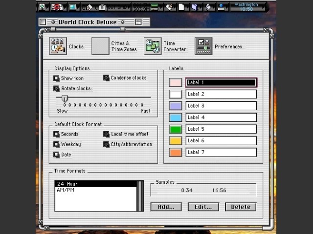 WorldClock Deluxe 3.1.3 (2007)