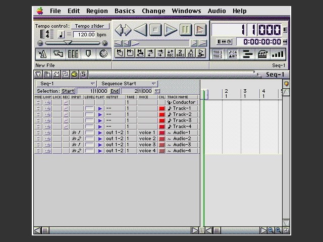 Digital Performer 2.7 (2000)