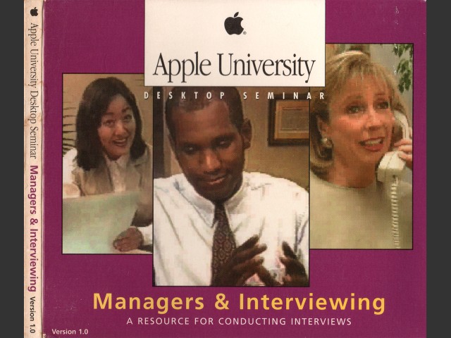 Apple University Desktop Seminar - Managers & Interviewing (1995) (1995)