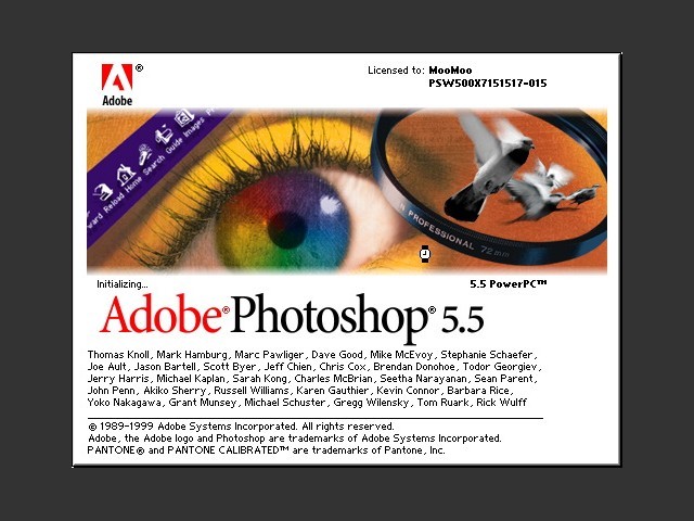 Adobe Photoshop 5.5 (1999)