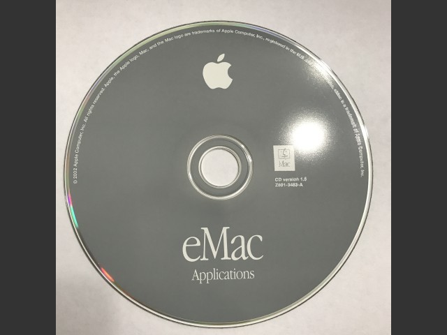 Mac OS 9.2.2 (Disc 1.0) (eMac) (691-3482-A,Z) (CD) (2002)