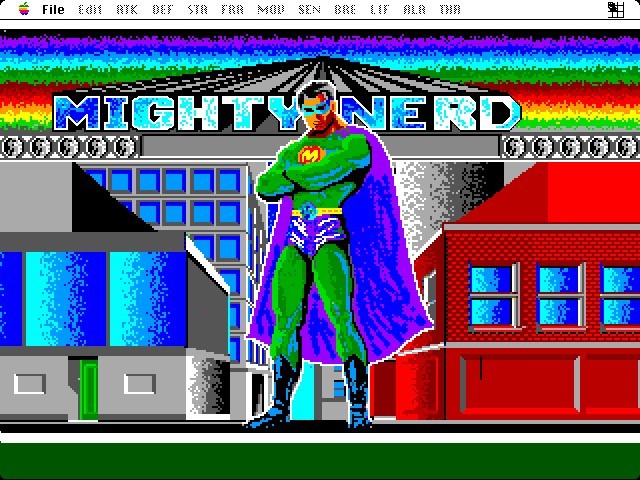 Mighty Nerd vs. the Supervillains (1989)
