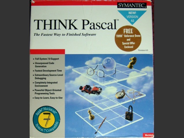Symantec THINK Pascal 4.0 (1991)