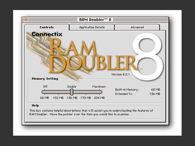 Connectix RAM Doubler 8 (1998)