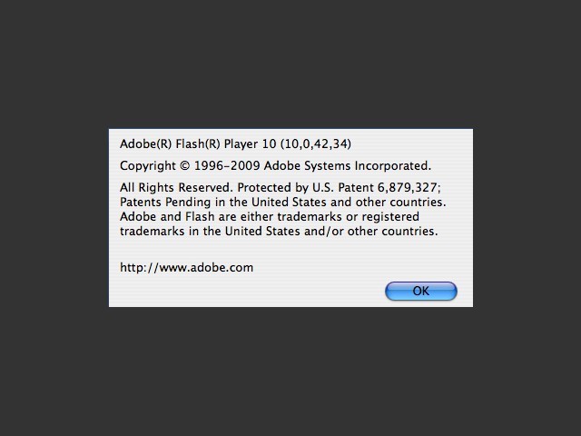 Adobe Flash Player 10.0 (2009)
