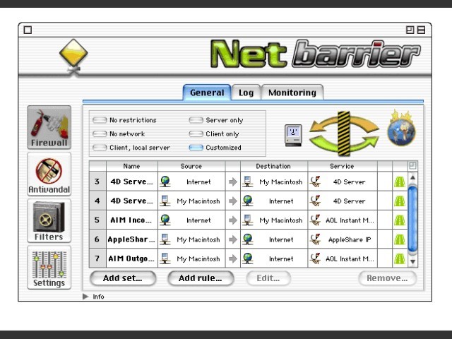NetBarrier 2.0.1 (2001)