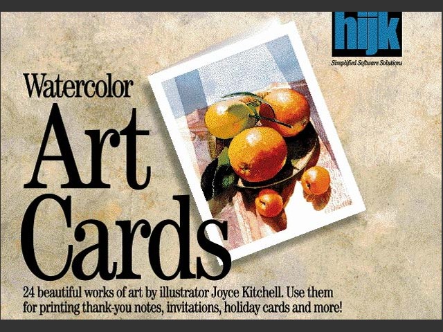 Watercolor Art Cards (1997)