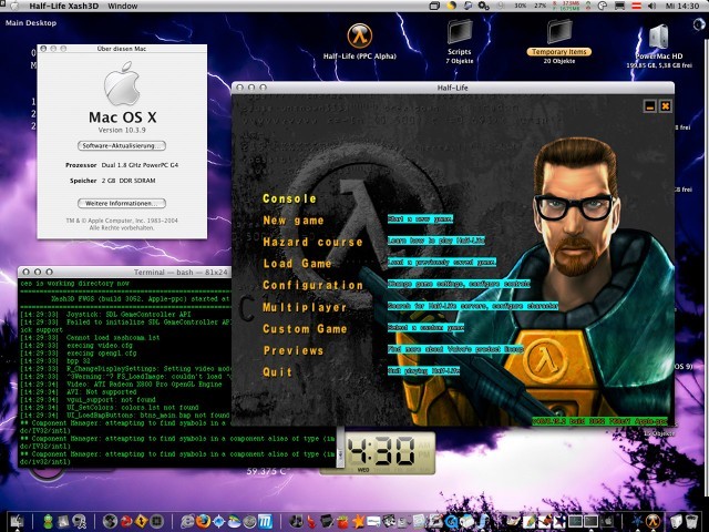 Half-Life for OS X PPC (Alpha) (2023)