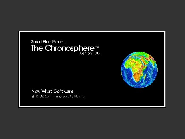The Chronosphere 1.3 (1992)