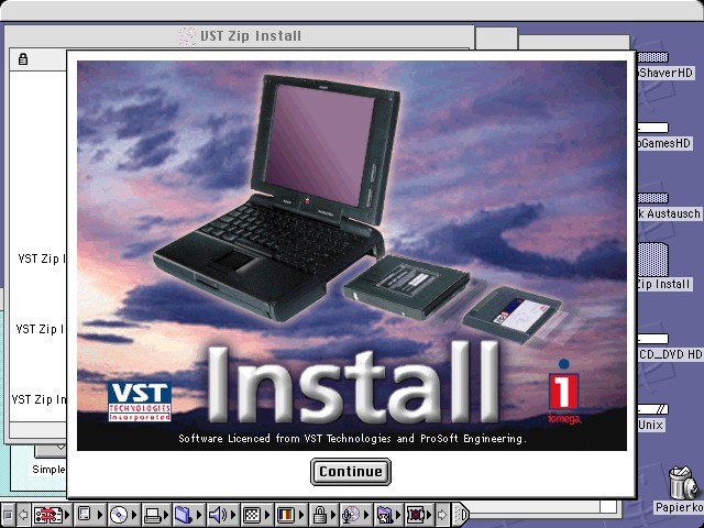 VST Zip 100 Drive PowerBook 190/5300, 3400, G3 Series (1997)