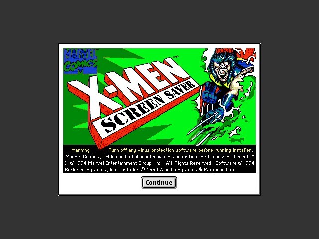 After Dark: X-Men Screen Saver (1994)