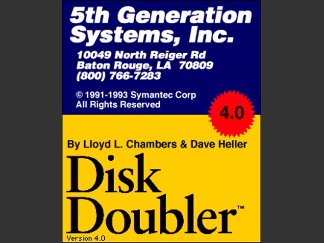 DiskDoubler 4.x, Autodoubler, DD Expand & DiskTester (1993)