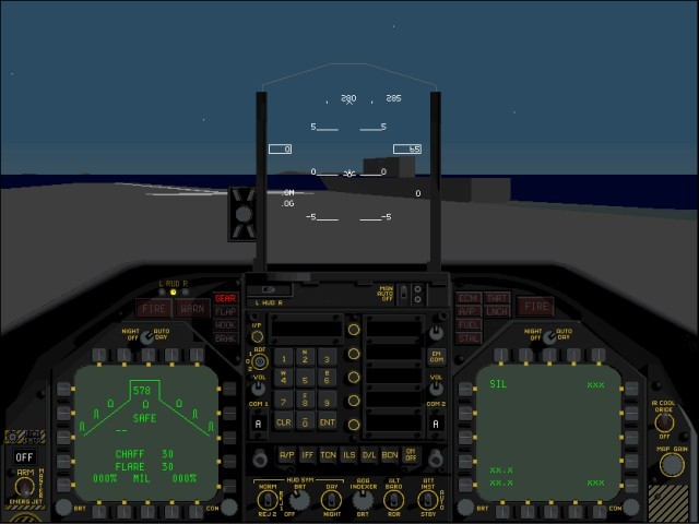 f/a 18 cockpit 