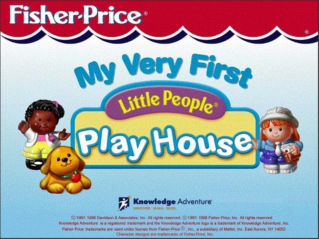 Fisher-Price Little People: My Very First Play House (1998)