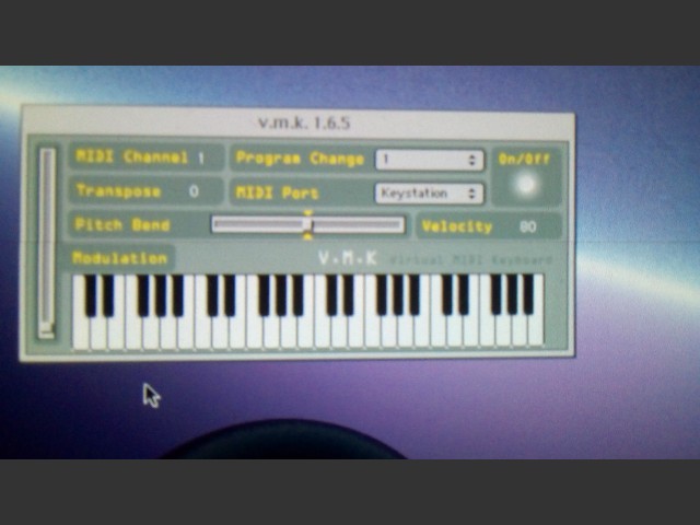 Virtual Midi Keyboard 1.6.5 (2001)