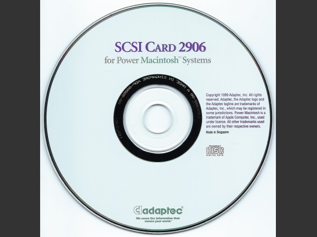 Adaptec SCSI Card 2906 (2000)