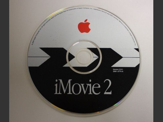 iMovie 2 v2.0.1 (2000)