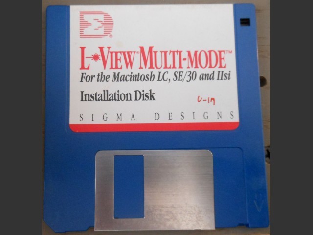 Sigma Designs L-View Multi-Mode 3.7 Monitors Extension for Mac II, LC, SE/30 (1991)