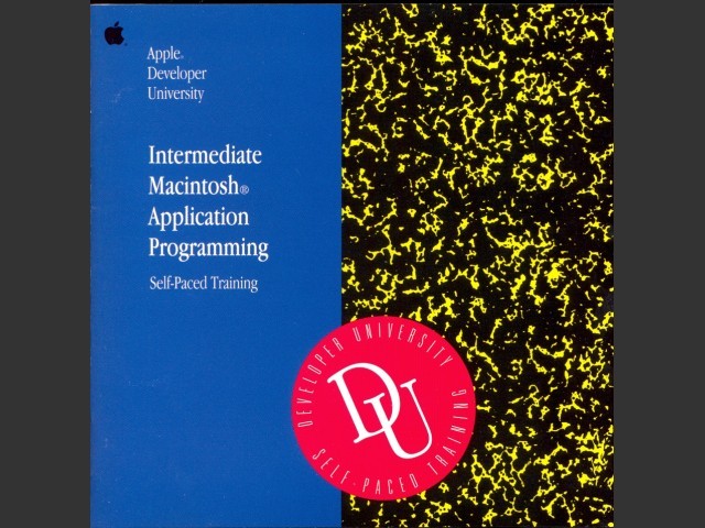 Intermediate Macintosh Application Programming (1993)