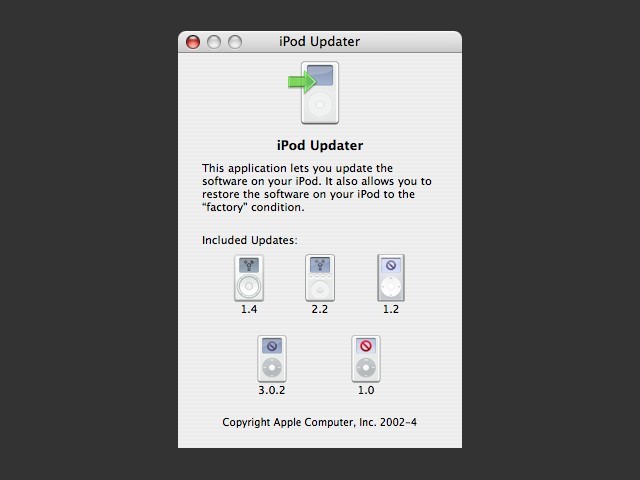 iPod Updater (0)