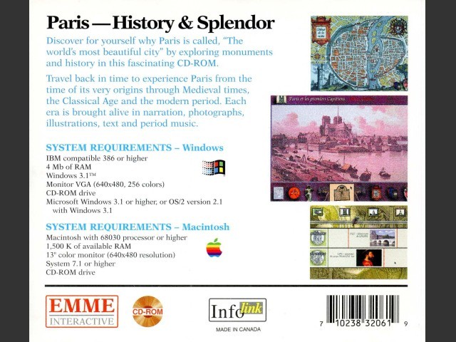 Paris-History & Splendor (1995)