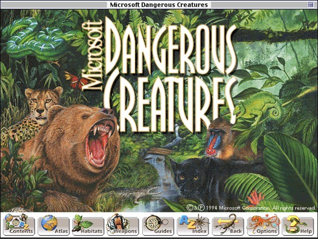 Microsoft Dangerous Creatures (1994)