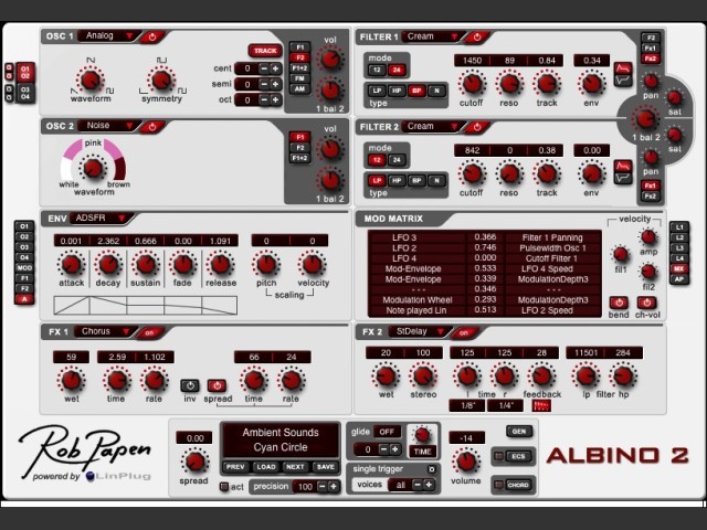 LinPlug Albino 2 VSTi OS X PPC (2004)