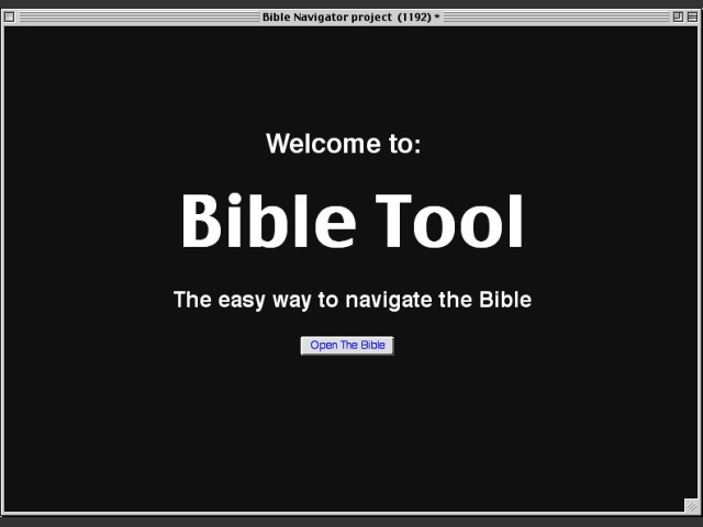 Bible Tool 2.3.2 (2001)