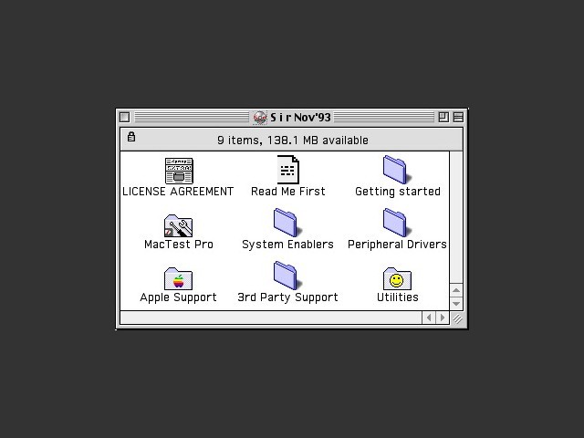 Apple Service Information Resource CD's (SIR) (1993)
