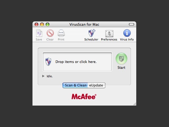 McAfee VirusScan for Mac 8.6 (2007)