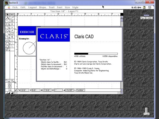 ClarisCAD 1.0 (1989)