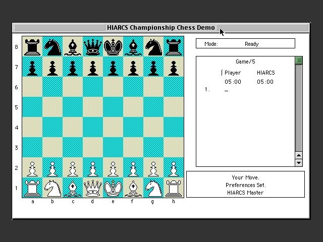 HIARCS Championship Chess (1995)