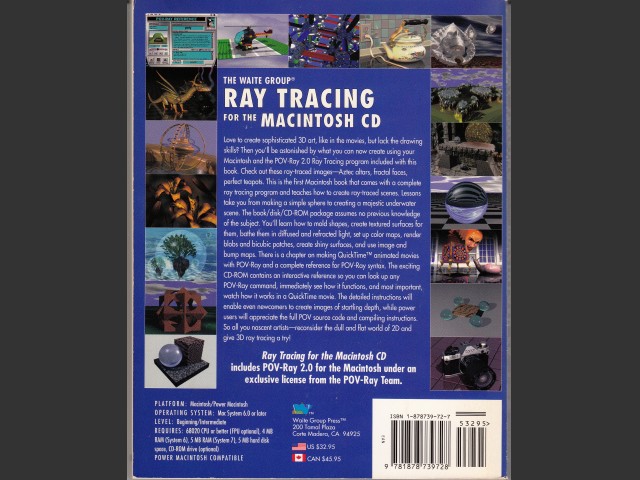 RAY Tracing for the Macintosh CD (1994)